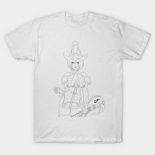 I-No line art T-Shirt